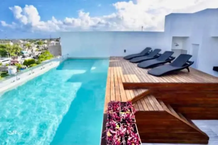 Stylish And Fancy Studio Next To 5Th Av Roof Pool Dk Playa del Carmen Apartament