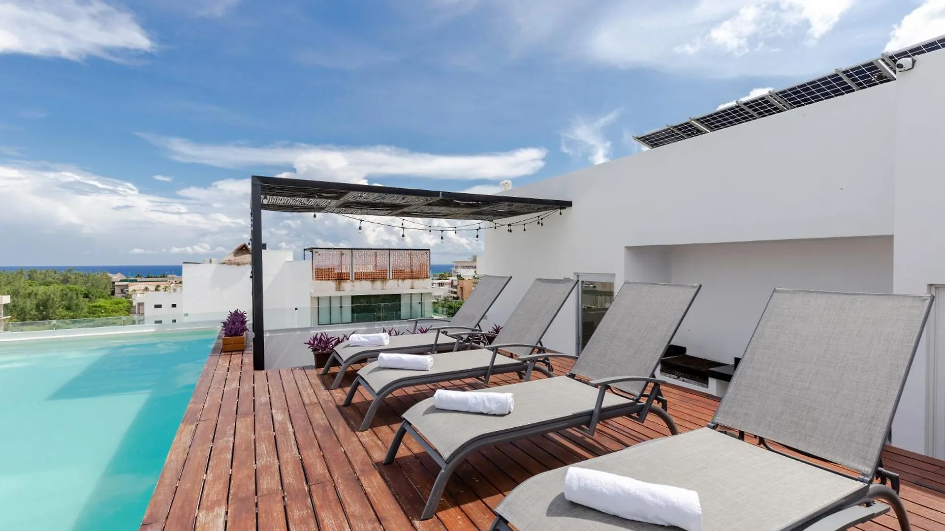 Stylish And Fancy Studio Next To 5Th Av Roof Pool Dk Playa del Carmen Apartament